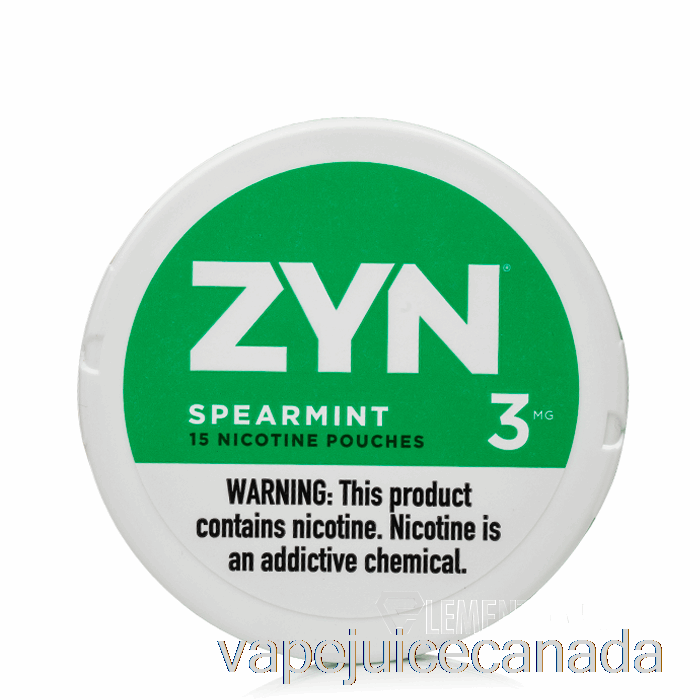 Vape Disposable Canada ZYN Nicotine Pouches - SPEARMINT 3mg